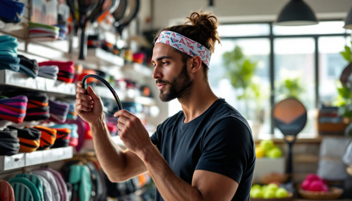 découvrez les conseils essentiels pour choisir le bandeau idéal pour le padel : confort, matière, absorption de la transpiration et style adaptés à votre jeu sur le court.